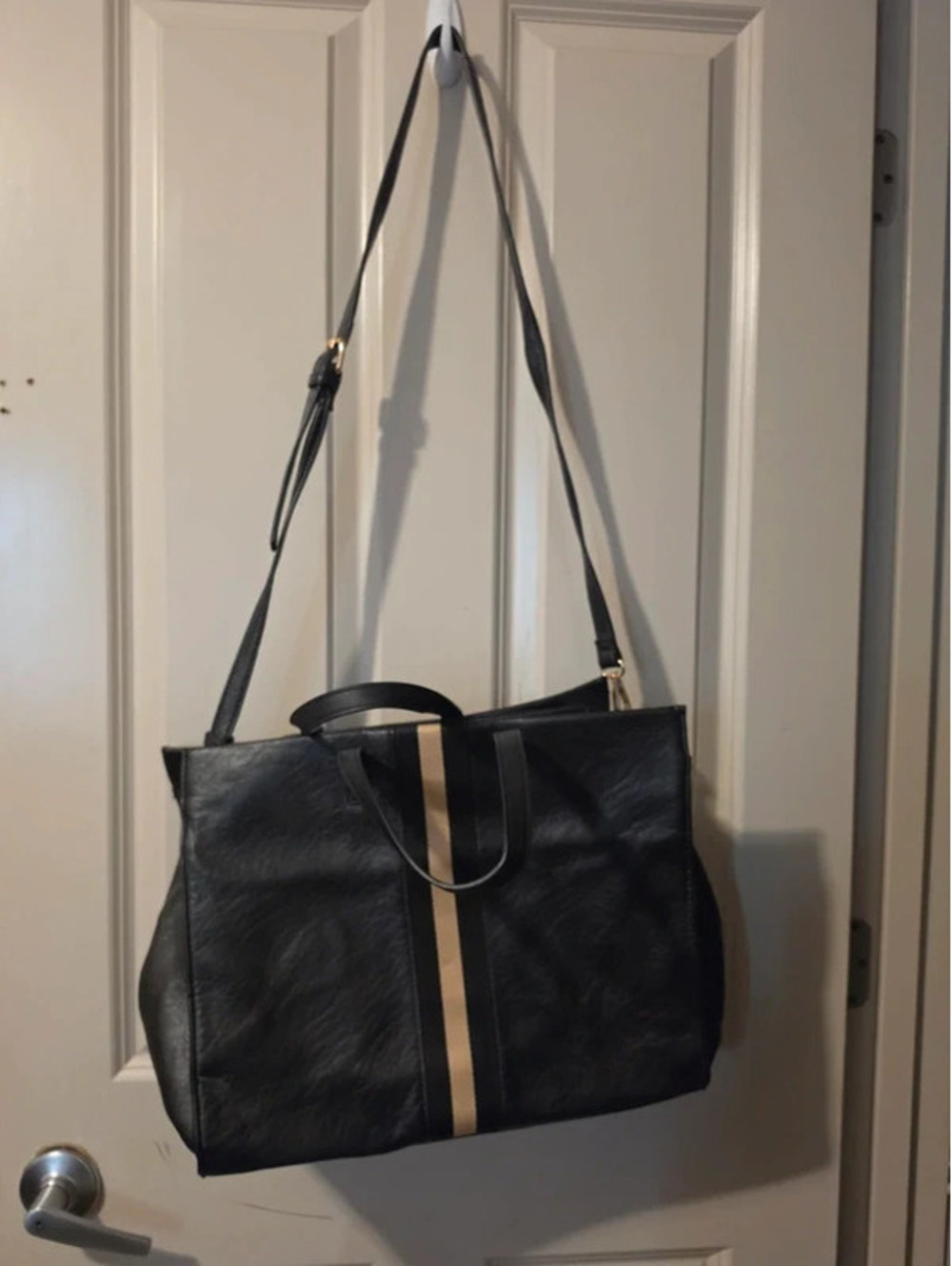black Moda Luxe Julian Tote